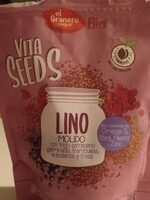 Lino molido con trigo sarraceno germinado