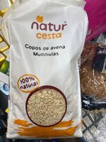 Natur cesta copos de avena multifrutas