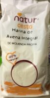 Harina de avena integral