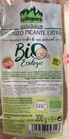 Chorizo picante extra ecológico