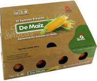 Huevos frescos de maíz