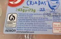 Huevos libres de jaulas