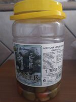Aceituna verde entera gazpacha