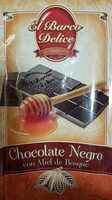 Chocolate negro con miel de bosque
