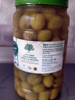 Aceitunas tradicionales verdes al natural