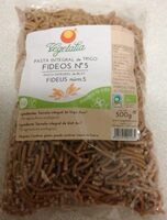 Pasta integral de trigo fideos N° 5