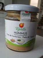 Hummus pasta de garbanzos y cigrons