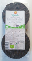 Torradetes d'arròs xocolata negre