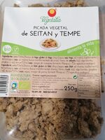 Picada vegetal de seitan y tempe