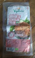 Vegeburger cereales quinoa y lenteja roja