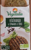 Végéburger d'épinards et tofu