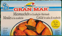 Moules à la escabèche