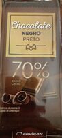 Chocolate negro preto