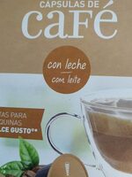 Cápsulas de café con leche