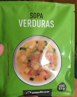 COVIRAN SOPA VERDURAS 4 raciones/ porções Sugerenc