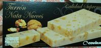 Turrón nata y nueces