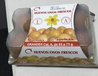 Huevos frescos grandes