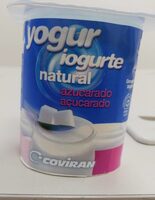 Yogur natural azucarado