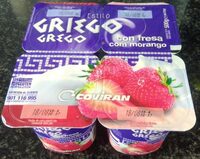 Yogurt griego fresa