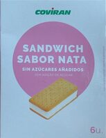Sanwitch sabor nata