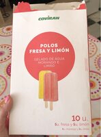 Polos fresa y limón