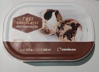 Helado tres chocolates