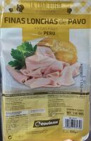 Finas lonchas de pavo