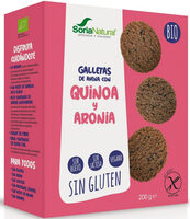 Galletas de Avena con Quinoa y Aronia
