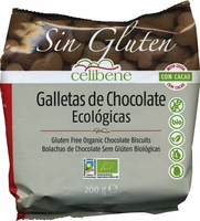 Galletas de chocolate ecológicas sin gluten