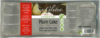 Plum cake sin gluten