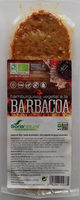 Hamburguesa vegetal a la barbacoa