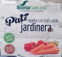 Paté vegetal con tofu estilo jardinera