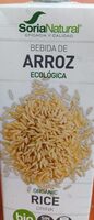 Bebida de arroz ecológica