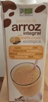 Bebida de arroz integral con canela al limón ecológica