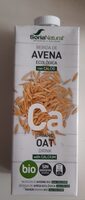 Bebida de avena ecológica con calcio