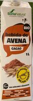 Bebida de avena con cacao