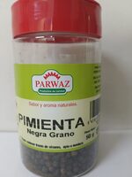 Parwaz Pimienta Negra Grano