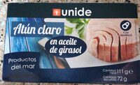 Atún claro en aceite de girasol