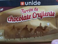 Turrón de chocolate crujiente