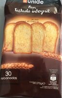 Pan tostado Integral