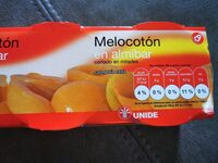 Melocotón en almibar