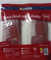Jamón curado medias lonchas