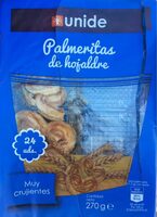 Palmeritas de hojaldre