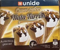 Cono Sabor Nata Turrón