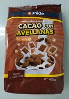 Almohadillas rellenas cacao con avellanas