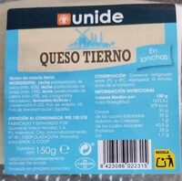 Queso tierno en lonchas