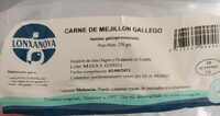 Carne de mejillón gallego