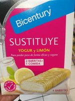 Sustituye yogur y limón