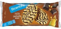 Tortitas de maíz con chocolate negro