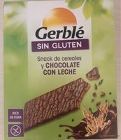 Snack de cereales y chocolate con leche